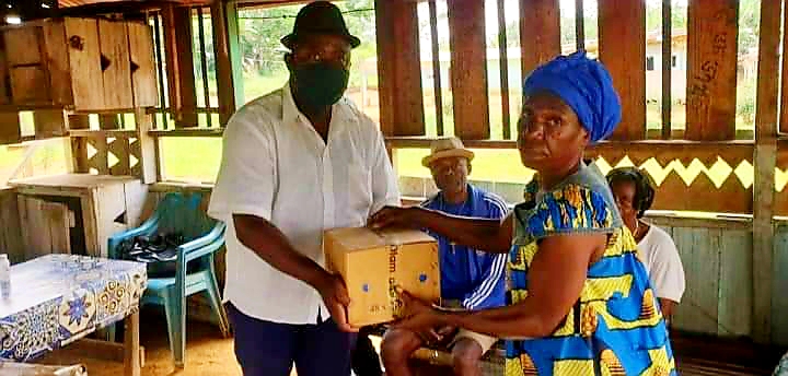 Gabon/Don alimentaire: Les populations du 2e siège du  Canton Mbei Medouneu disent merci à Nourredin BONGO VALENTIN.