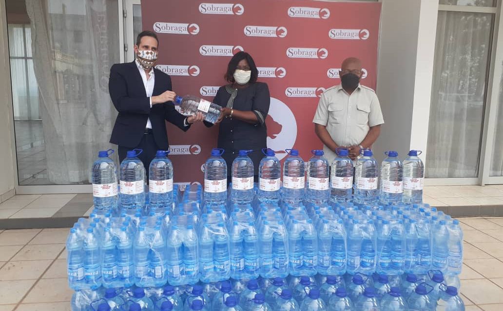 Gabon/Sobraga: Une nouvelle dotation en solution hydroalcoolique pour Franceville