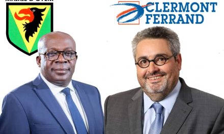 Coopération/Mairie d’Oyem-Clermont Ferrand: Christian Abessolo Menguey Devise avec Olivier  Bianchi