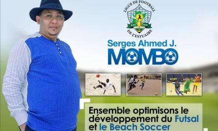 Gabon/Football-Estuaire: Serges Ahmed Mombo Sera Candidat à sa propre succession