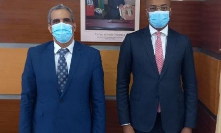 Coopération/Gabon-Banque arabe pour le développement économique en Afrique: Mohamed Lemine Raghani, Chef de la mission reçu par le ministre de la Santé