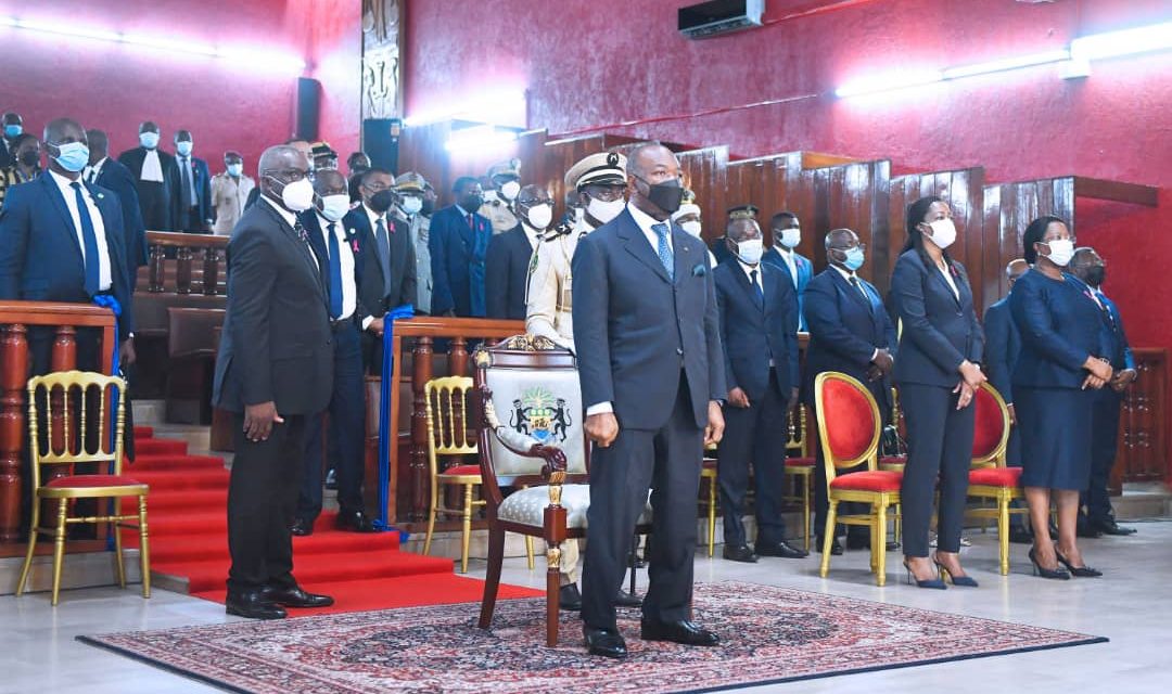 Gabon: Le Président Ali Bongo Ondimba prend part à l’audience solennelle de rentrée judiciaire