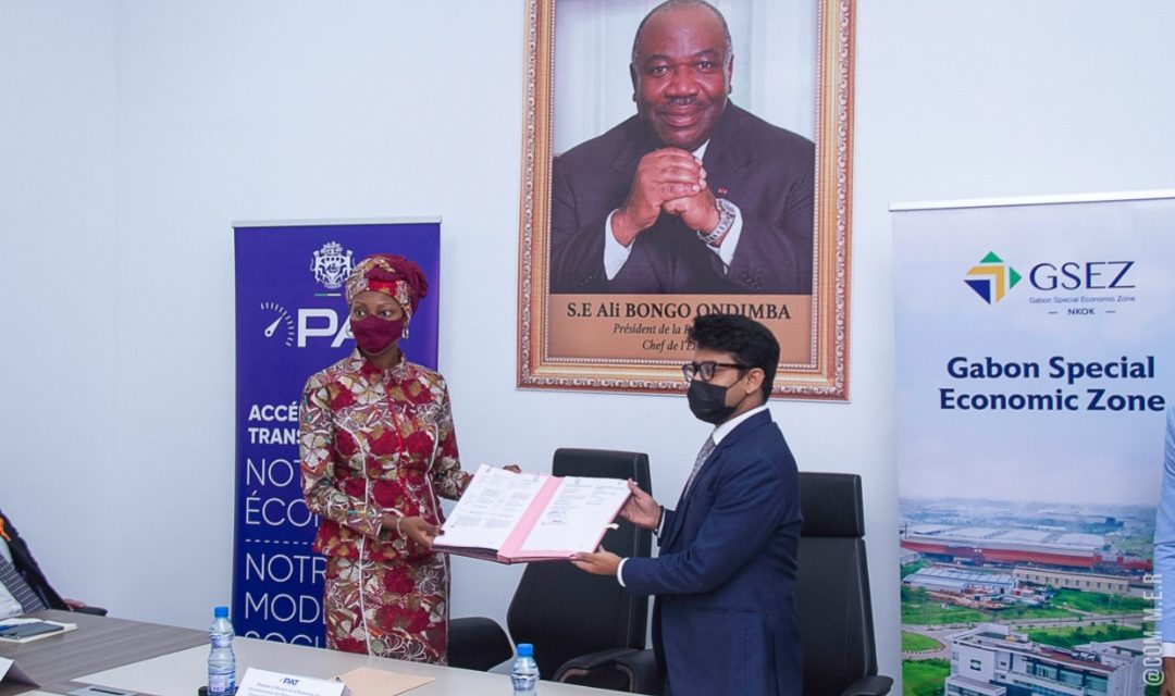 Opérationnalisation de la Zone industrielle de Ikolo:  Le Gabon et la ZES de Nkok Signent un accord de développement de la Zone