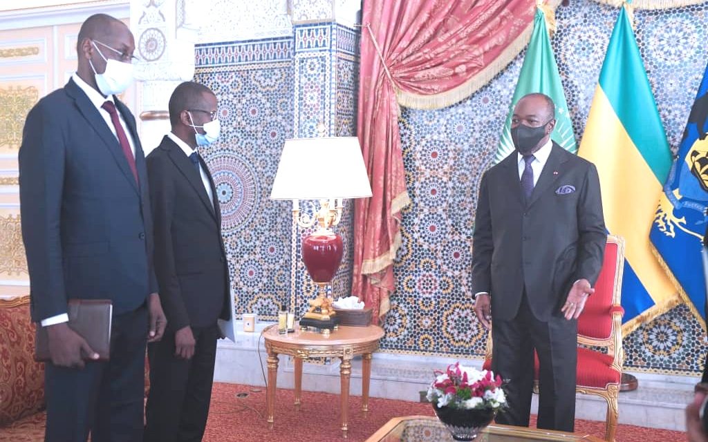 Gabon: Ali Bongo Ondimba reçoit le ministre des Finances et du Budget de la République du Tchad