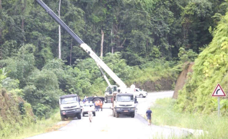 Ndjolé-Kango: Un camion de GSEZ Ports à l’origine d’un accident : Aucun danger signalé, rassure le communiqué de GSEZ Ports