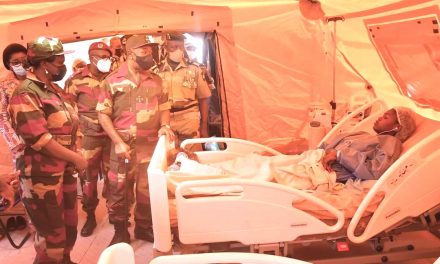 Gabon: Ali Bongo Ondimba s’assure de l’effectivité de l’hôpital médico-chirurgical de campagne de Makokou