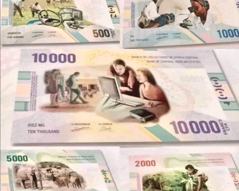 CEMAC: Une nouvelle gamme de billet et pièces de monnaie bientôt disponible dans la sous-région d’ici 2023