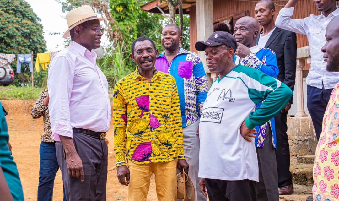 Komo-Kango/Fête de l’indépendance : Jean Blaise Ipédissy en communion avec les populations dans le canton Bokoué
