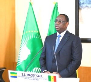 le Président Sénégalais, Macky Sall