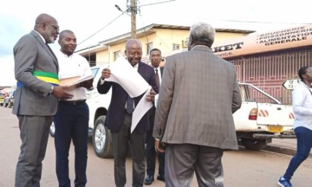 Woleu-Ntem:  Les voiries d’Oyem en pleine réhabilitation en vue de  l’arrivée du Président Ali Bongo