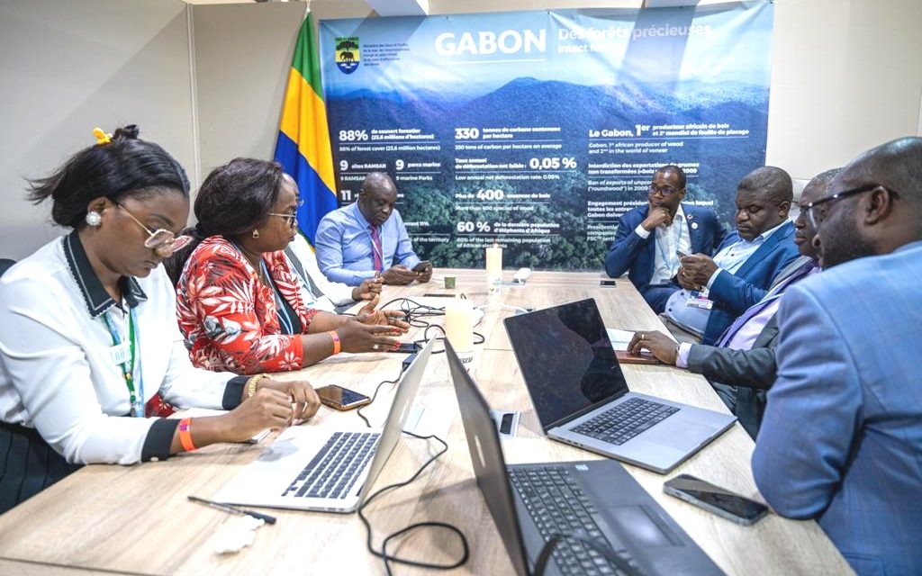 Participation du Gabon à la COP27:  Tanguy Gahouma présente la stratégie de décarbonisation de transport multimodal