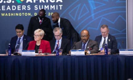 Washington/Sommet des dirigeants EtatsUnis-Afrique: Ali Bongo Ondimba réitère l’engagement de son pays dans la lutte contre les changements climatiques