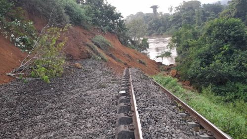 Communiqué de Presse: Setrag annonce une interruption des circulations des trains, suite à un glissement de terrain sur la voie ferrée