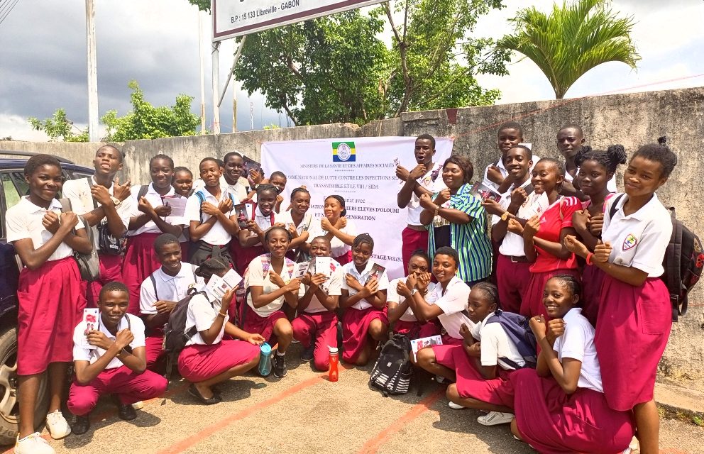 Sexualité des jeunes : Les élèves du lycée Paul Émane Eyeghe d’Oloumi sensibilisés à la prévention contre le Sida