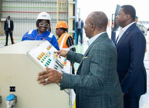 Gabon: Ali Bongo inaugure 4 ateliers de maintenance du matériel ferroviaire d’Owendo Mineral Port