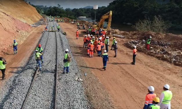 Setrag/Fin des Travaux de Réhabilitation de la Voie ferrée