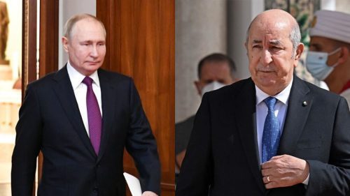Le président algérien se rendra en Russie en mai pour rencontrer Vladimir Poutine