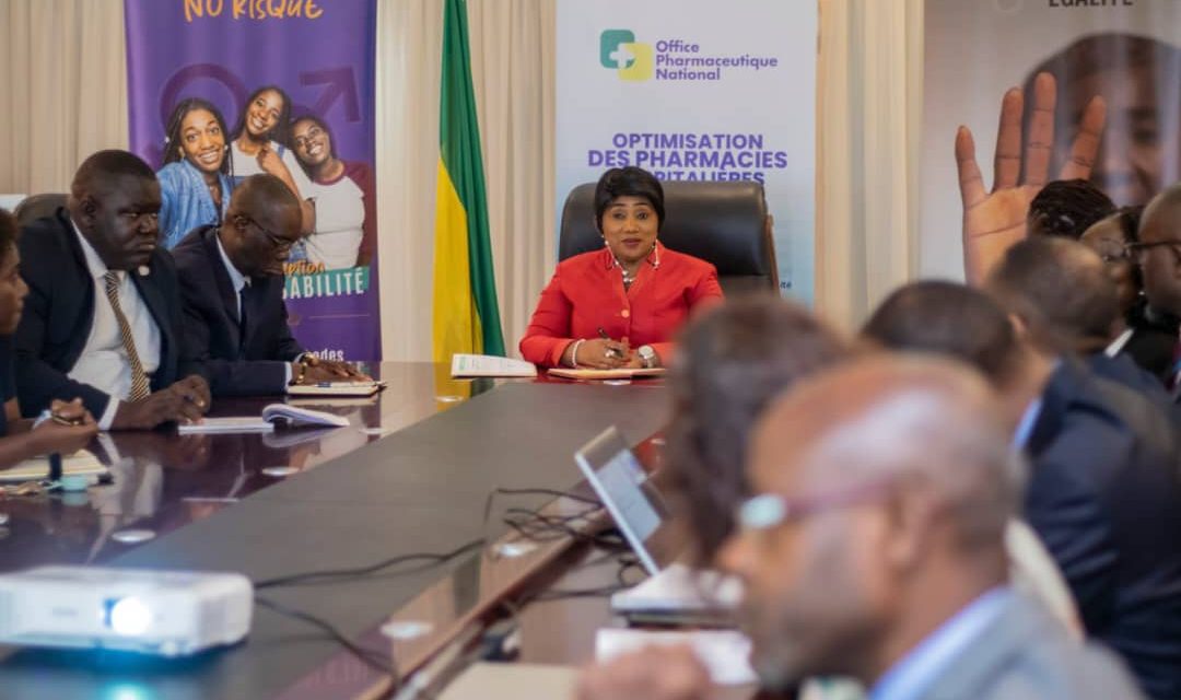 Gabon: Une délégation de l’équipe pays du Fonds Mondiale pour le Gabon au ministère de la santé