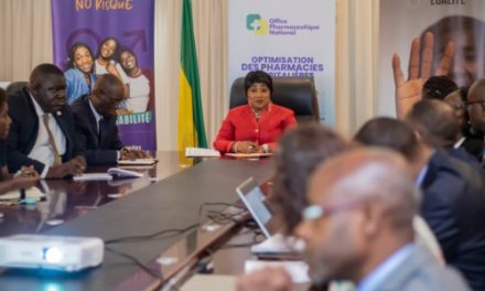 Gabon: Une délégation de l’équipe pays du Fonds Mondiale pour le Gabon au ministère de la santé