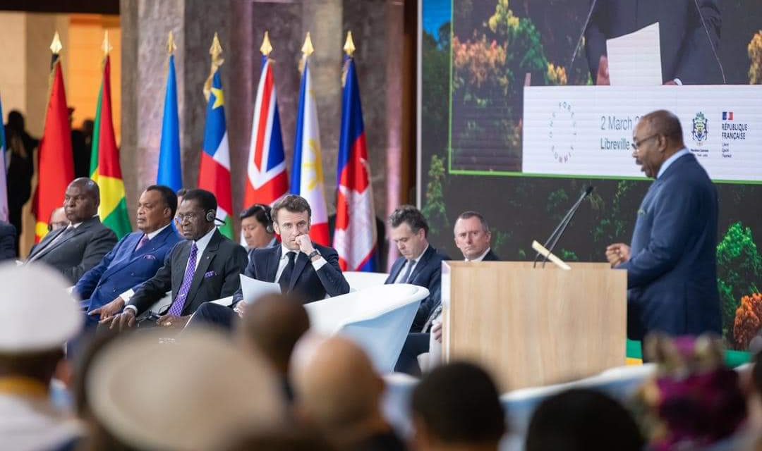 One Forest Summit: Ali Bongo Ondimba et Emmanuel Macron ont coprésidé l’ouverture de la Session des Chefs d’Etat et de Gouvernement