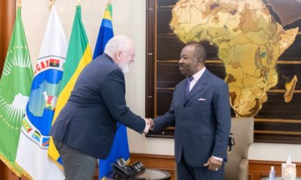Gabon: Ali Bongo a reçu en audience le Vice-Président Exécutif de la Commission de l’Union Européenne