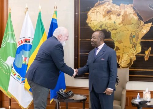 Gabon: Ali Bongo a reçu en audience le Vice-Président Exécutif de la Commission de l’Union Européenne
