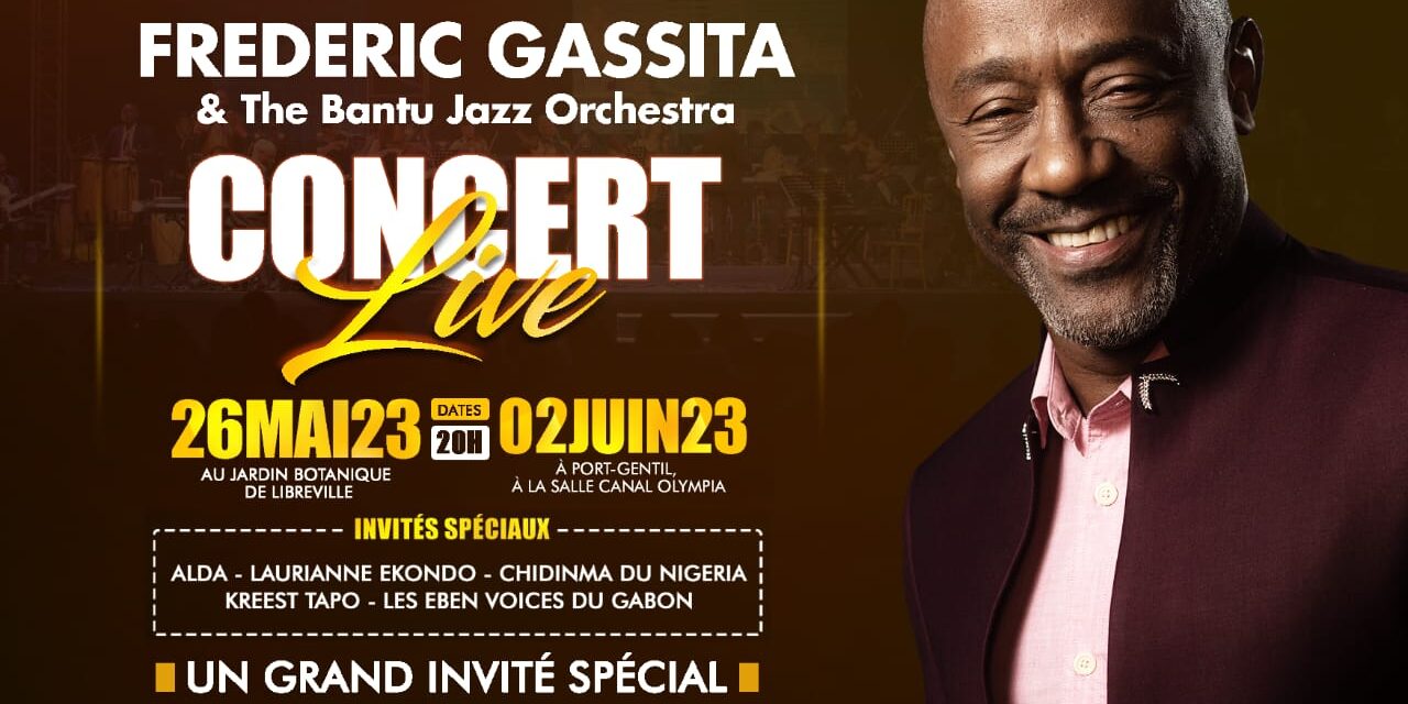 Gabon/Culture: Frédéric Gassita annoncé pour deux concerts Live à Libreville et Port-Gentil
