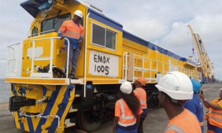 Gabon:La SETRAG accroît sa capacité de trafic Fret avec l’achat de six nouvelles locomotives