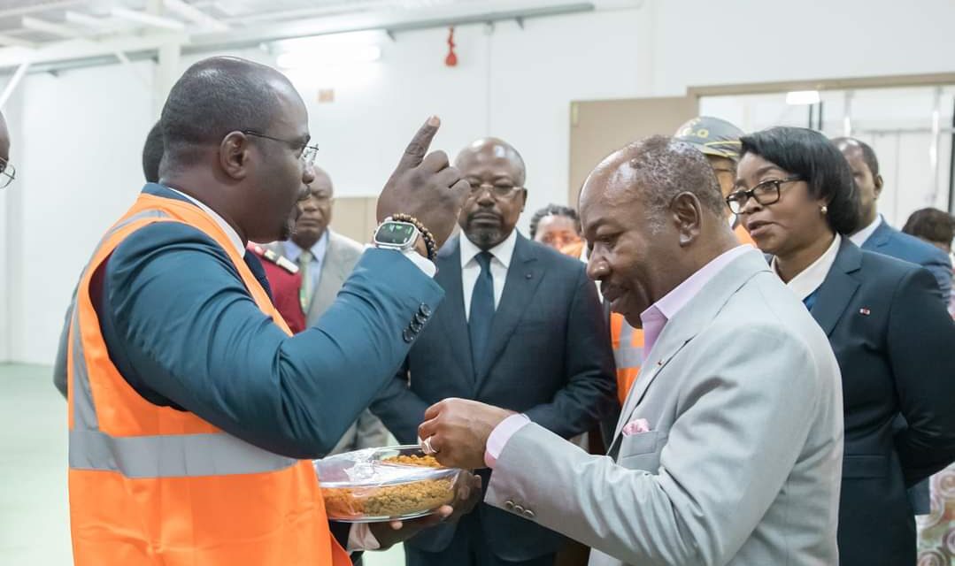 Gabon: Ali Bongo met en service la Raffinerie Gabonaise de l’or et inaugure la Zone Logistique Multimodale