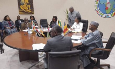 Gabon/Travaux préparatoires de la Conférence des Chefs d’État et de Gouvernement de la CEEAC: Erlyne Antonela NDEMBET DAMAS, préside la réunion du Comité technique