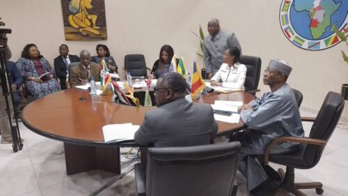 Gabon/Travaux préparatoires de la Conférence des Chefs d’État et de Gouvernement de la CEEAC: Erlyne Antonela NDEMBET DAMAS, préside la réunion du Comité technique