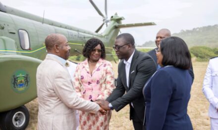 Gabon: Le Président Ali Bongo Ondimba inaugure le Centre de pêche de Mayumba