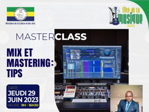 ⛔Gabon/Art et culture : Le ministre Max-Samuel OBOUMADJOGO alias Massassi dirigera un master class en mixage et mastering audio ce jeudi 29 juin 2023