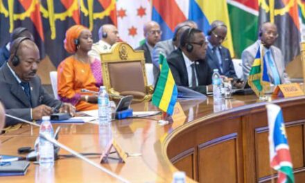 Sommet Quadripartite de la CEEAC – CAE – CIRGL- SADC  sous les auspices de l’Union Africaine : le Président Ali Bongo Ondimba présente son plaidoyer.