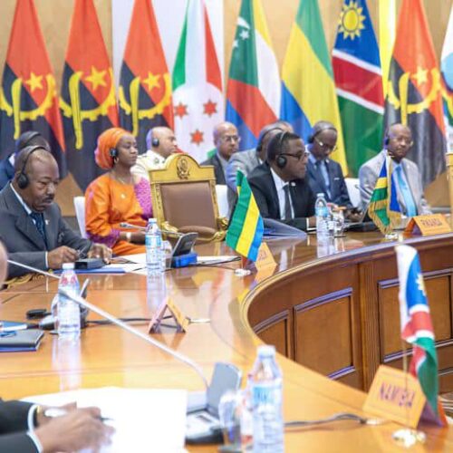 Sommet Quadripartite de la CEEAC – CAE – CIRGL- SADC  sous les auspices de l’Union Africaine : le Président Ali Bongo Ondimba présente son plaidoyer.