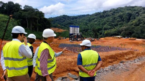 Gabon/Visite du projet hydroélectrique de Kinguele Aval: Une avancée majeure vers une électricité abordable et propre au Gabon