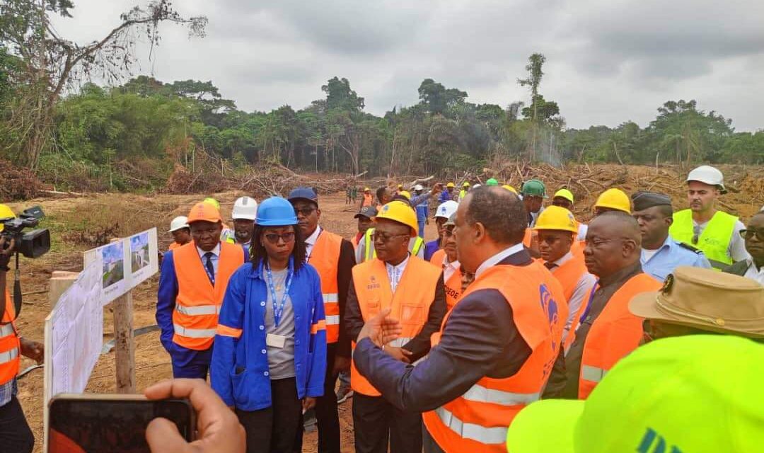 Gabon/Étiage de la rivière Nzémé et ses affluents: Le ministre Oswald Sévérin Mayounou touche du doigt l’état d’avancement du projet Mbomo