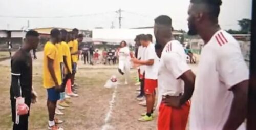 Libreville-6ème arrondissement: Éliane-Frida Midoungani donne le coup d’envoi du tournoi de la « Fraternité »