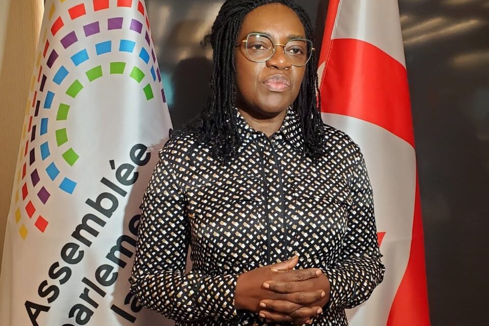 Assemblée parlementaire de la Francophonie: Angélique Ngoma conduit la délégation gabonaise