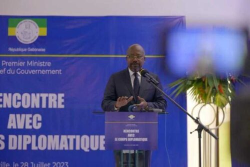 Gabon/Elections générales 2023: Bilie-By-Nze rassure les diplomates sur les dispositions prises afin de garantir des élections libres, crédibles et apaisées