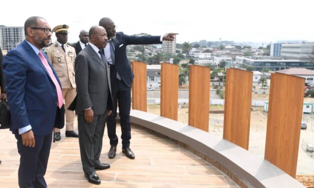 Le Président Ali Bongo Ondimba inaugure le nouveau siège du Fonds Gabonais d&rsquo;Investissements Stratégiques ( FGIS)
