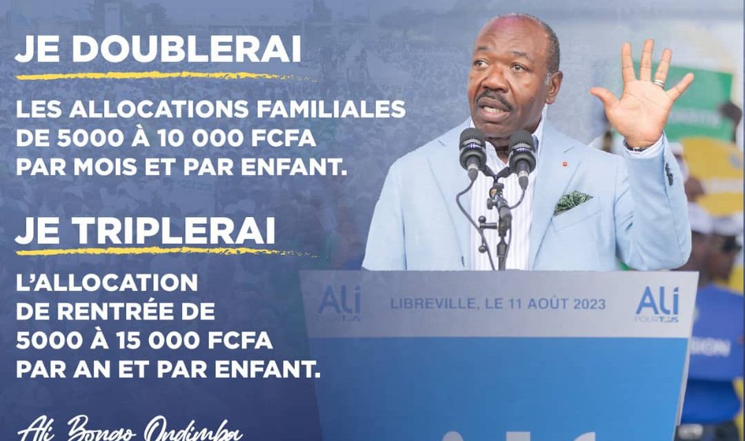 Gabon/Présidentielle 2023: « Ali Pour tous », un projet de société bien structuré et réaliste
