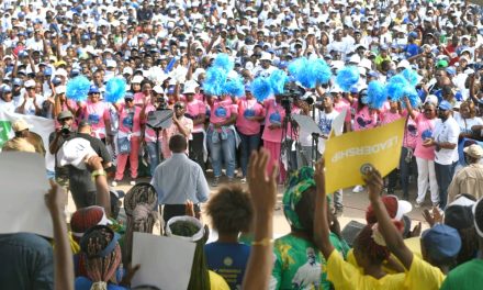 Présidentielle 2023/8ème Étape: Ali Bongo met en avant le pacte de Leadership du Gabon, bâti sur la stabilité, exceptionnelle en Afrique au menu