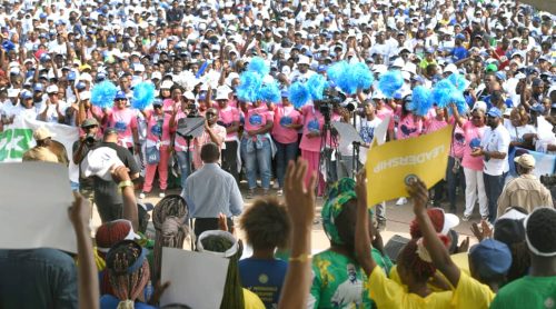 Présidentielle 2023/8ème Étape: Ali Bongo met en avant le pacte de Leadership du Gabon, bâti sur la stabilité, exceptionnelle en Afrique au menu