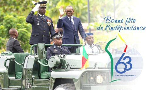 Bénin/An 63: Patrice Talon préside la grande parade militaire et paramilitaire au boulevard de la Marina