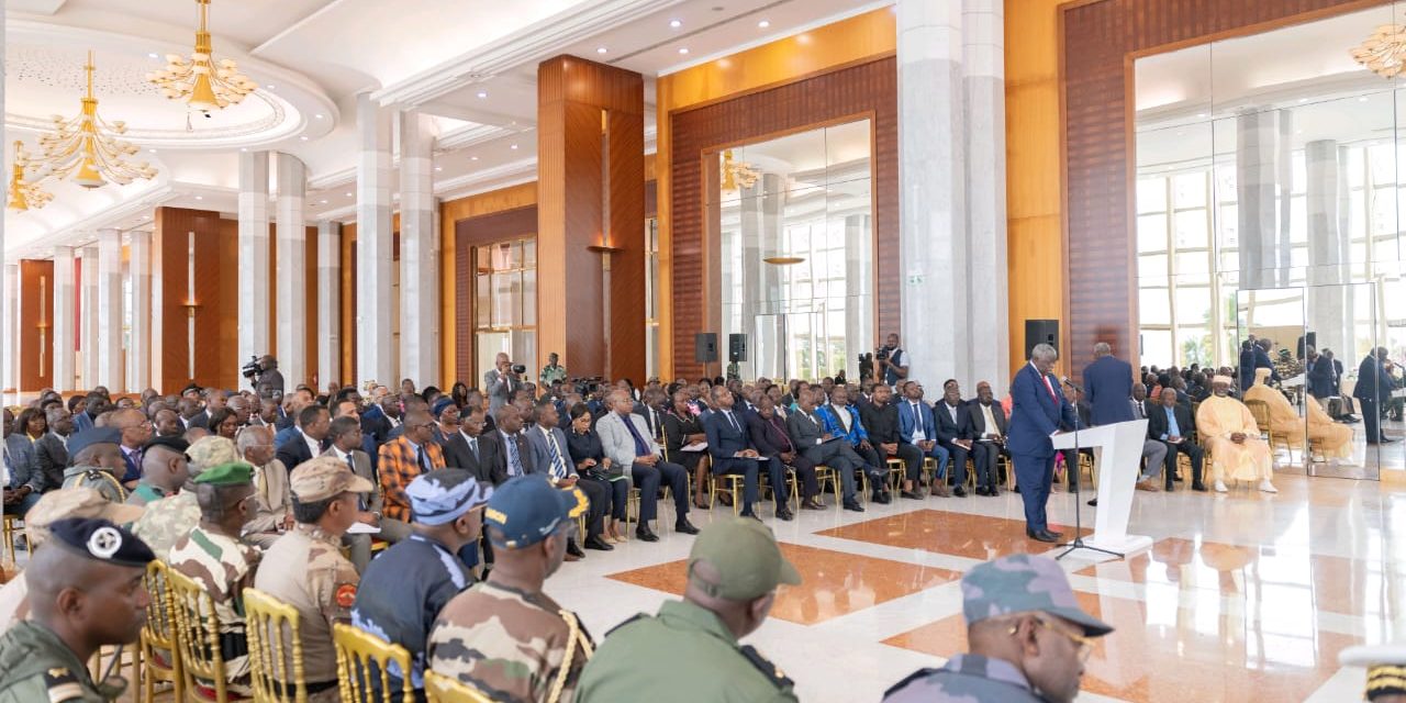 Gabon: Le Président de la Transition rassure la société civile, le corps diplomatique, la classe politique gabonaise…, quant au processus de restauration entamé pour l’essor du peuple gabonais
