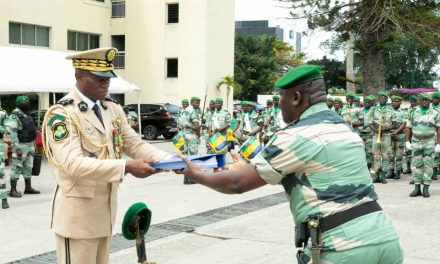 Passation de commandement à la Garde Républicaine : le Général de Brigade Brice Clotaire Oligui Nguema passe la main