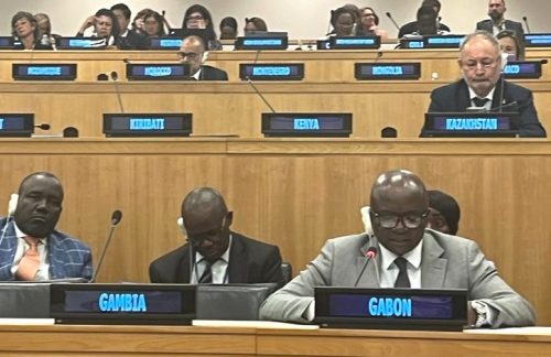 78ème Session de L’AG des Nations-Unies: Le Pr Adrien Mougougou présente la stratégie de lutte contre la tuberculose au Gabon