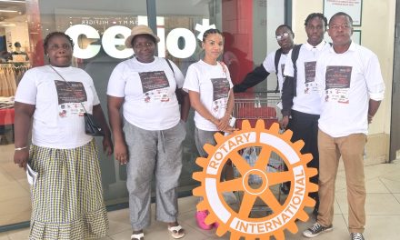 Solidarité: Le Rotary club Libreville Komo auprès des familles à faible revenu