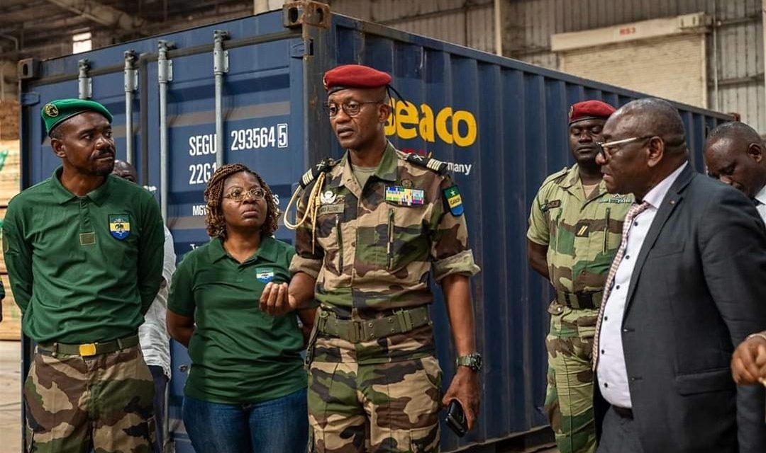 Gabon: Le ministre des Eaux et Forêts, le Colonel Maurice Ntossui Allogo,fait le tour du propriétaire